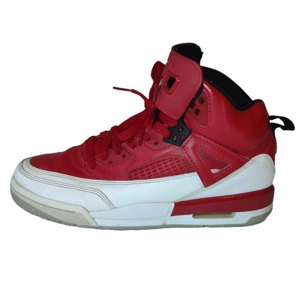 Air Jordan Red & White High-top Basketball Shoes Youth Size 7‎ or Women Size 8.5